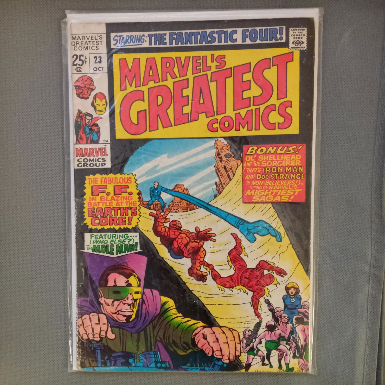 MARVELS GREATEST COMICS FANTASTIC FOUR #23 reprint (1 of 2)