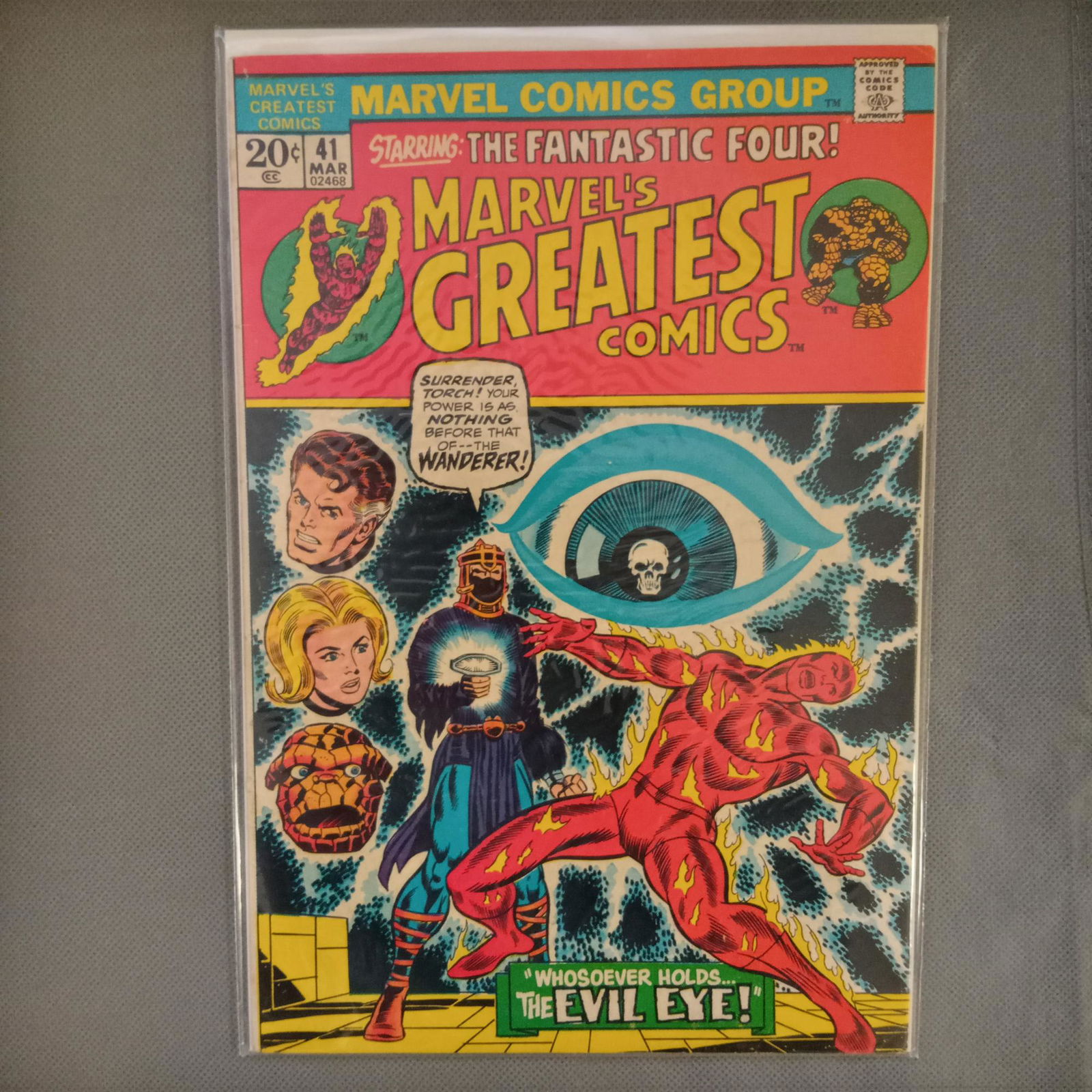 MARVELS GREATEST COMICS FANTASTIC FOUR #41 reprint (1 of 1)