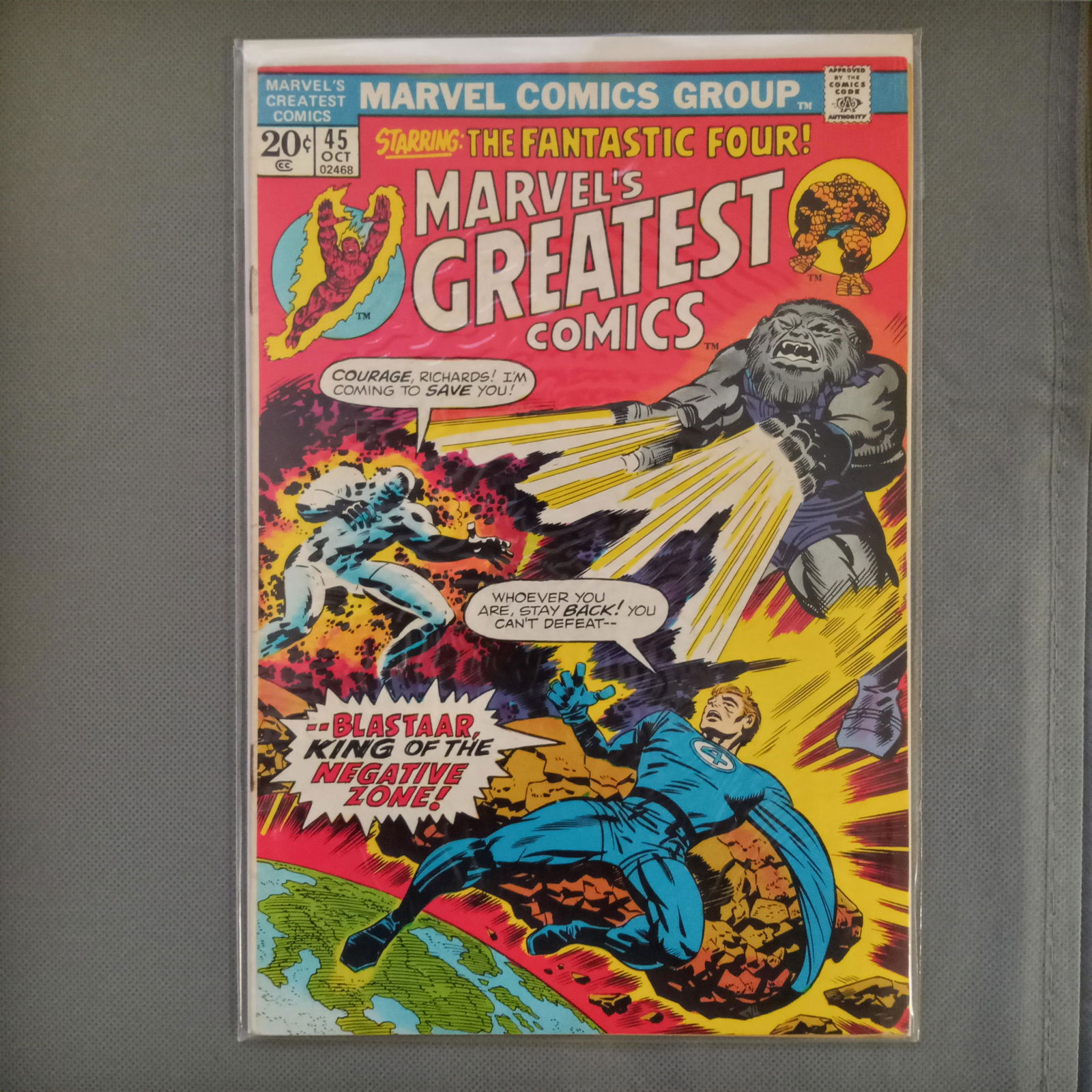 MARVELS GREATEST COMICS FANTASTIC FOUR #45 reprint (1 of 1)