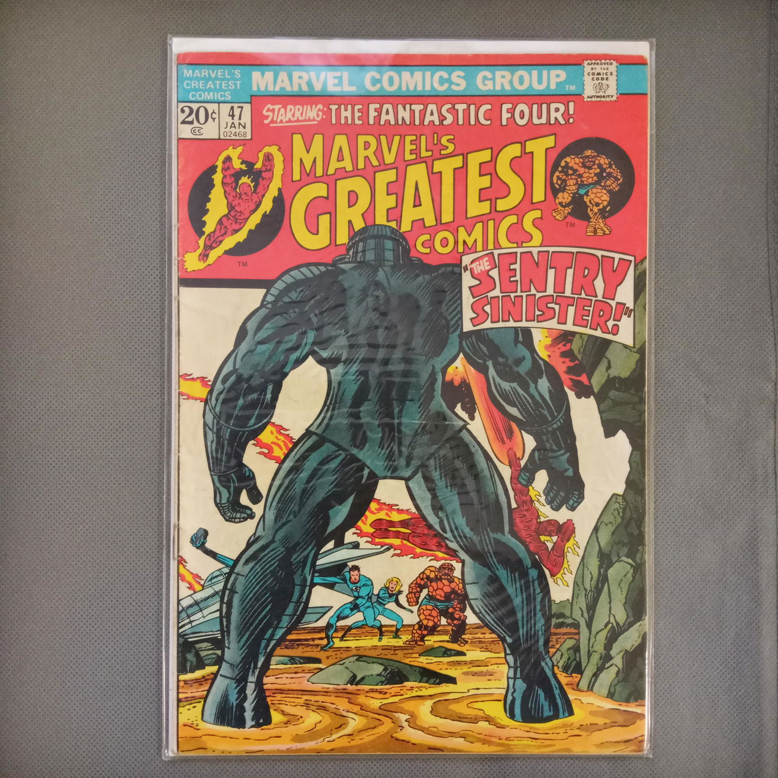 MARVELS GREATEST COMICS FANTASTIC FOUR #47 reprint (1 of 1)