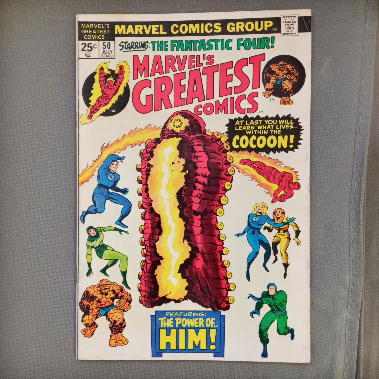 MARVELS GREATEST COMICS FANTASTIC FOUR #50 reprint (1 of 4)