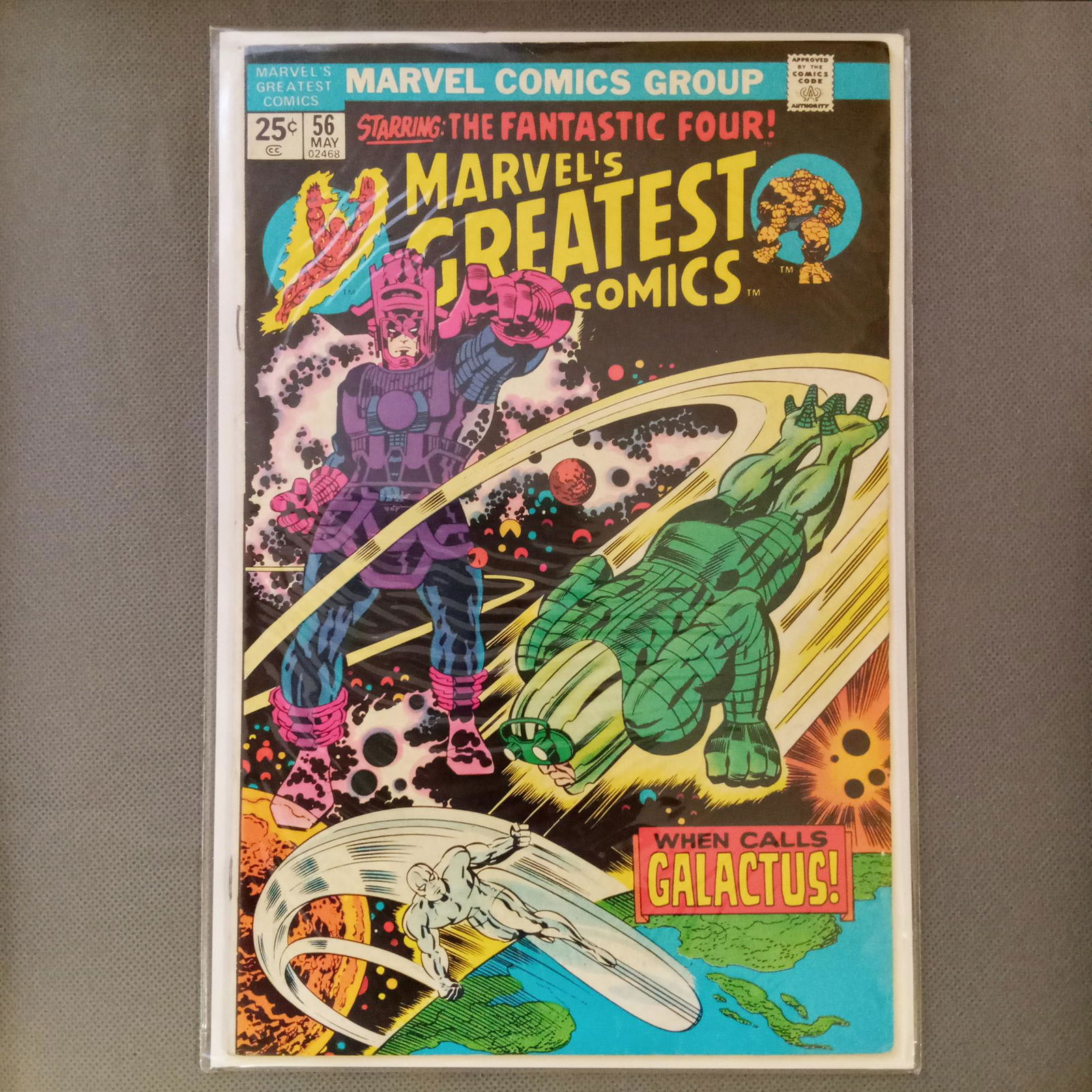 MARVELS GREATEST COMICS FANTASTIC FOUR #56 reprint (1 of 1)
