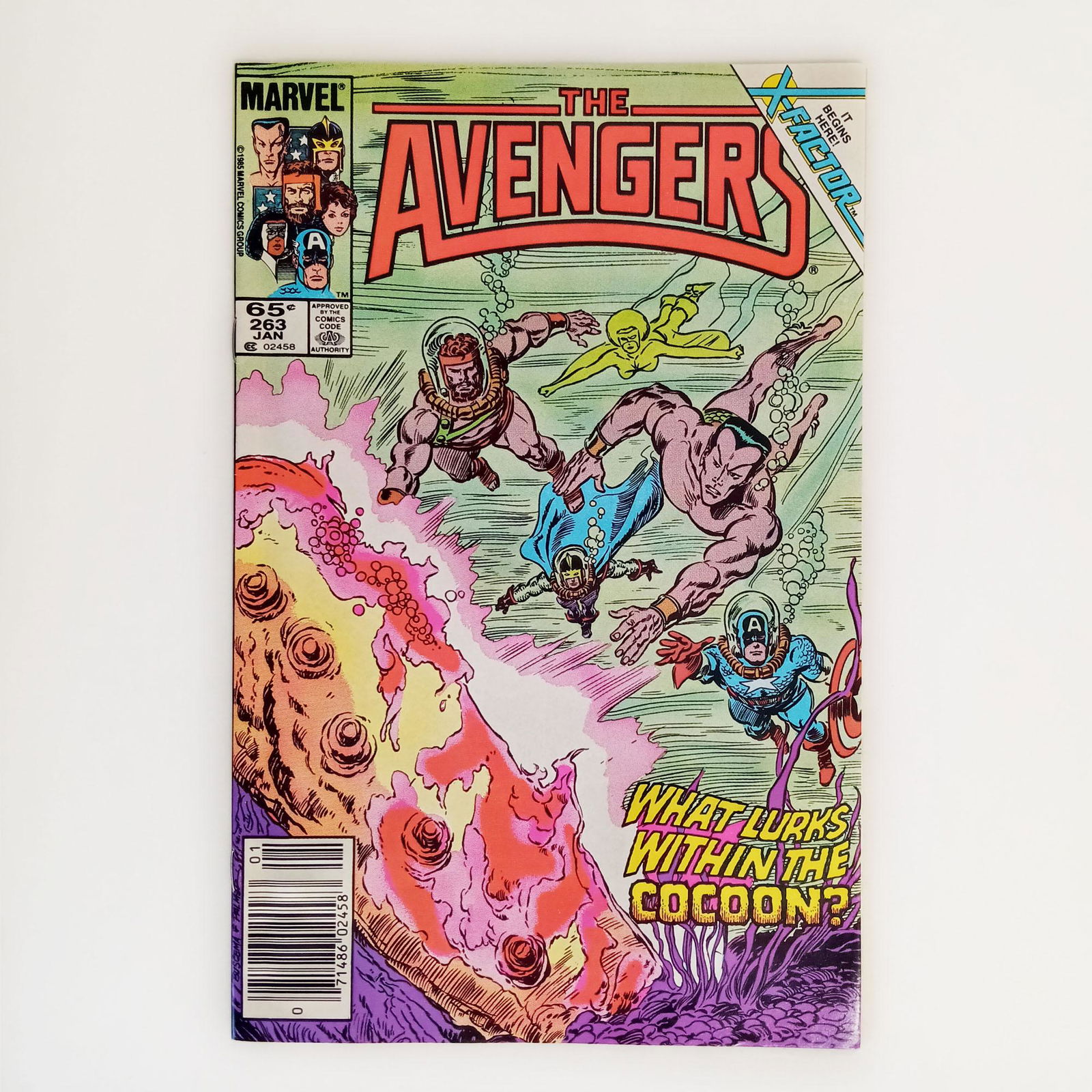 AVENGERS #263 1986 comic book Marvel (1 of 6)