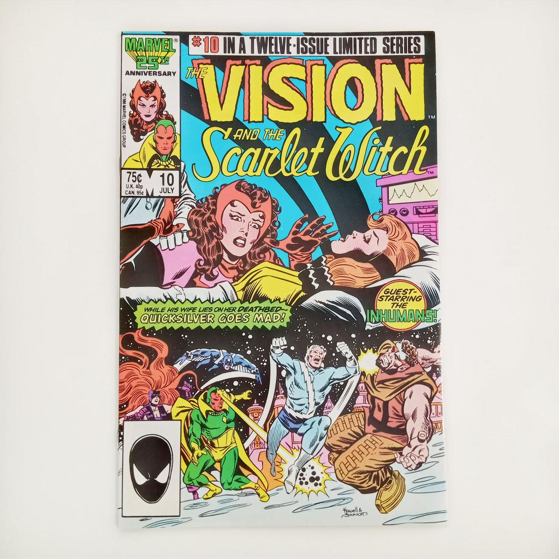 VISION and the SCARLET WITCH #10 1986 Vol 2 Marvel (1 of 3)