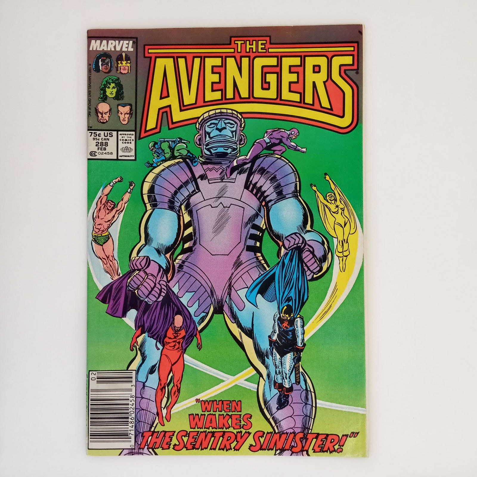 AVENGERS #288 1988 comic book Marvel (1 of 6)