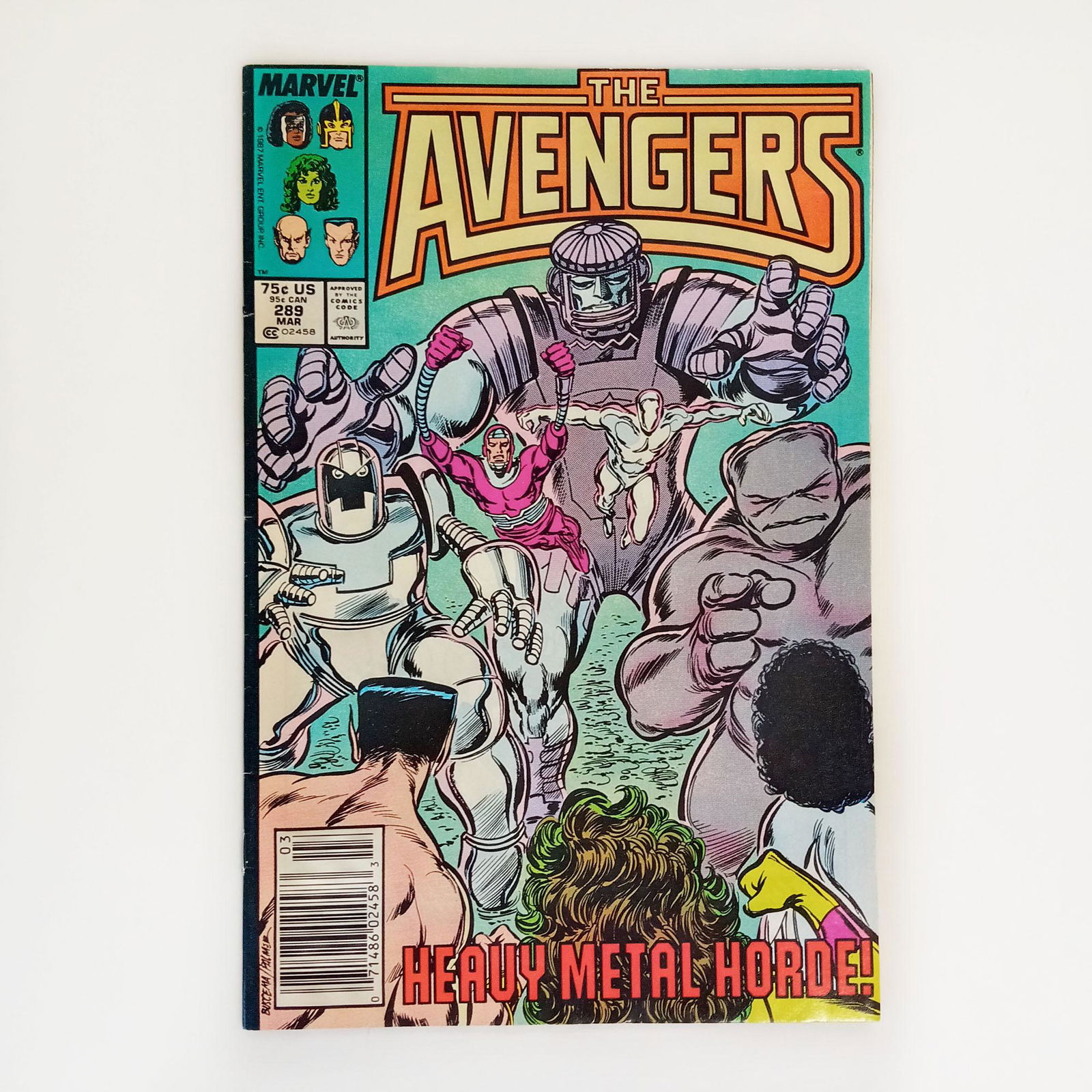 AVENGERS #289 1988 comic book Marvel (1 of 6)