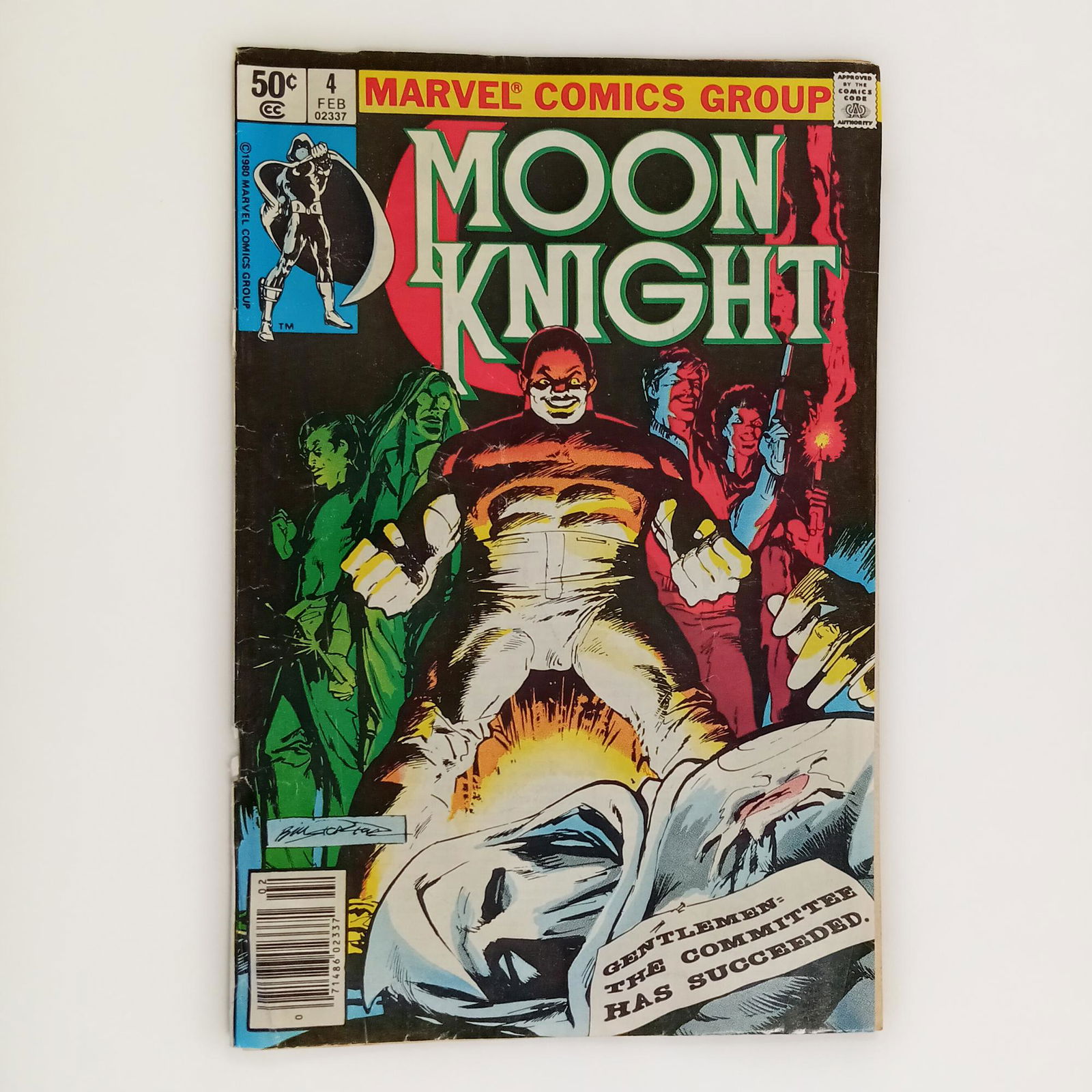 MOON NIGHT #4 1981 comic book Marvel comic group (1 of 7)