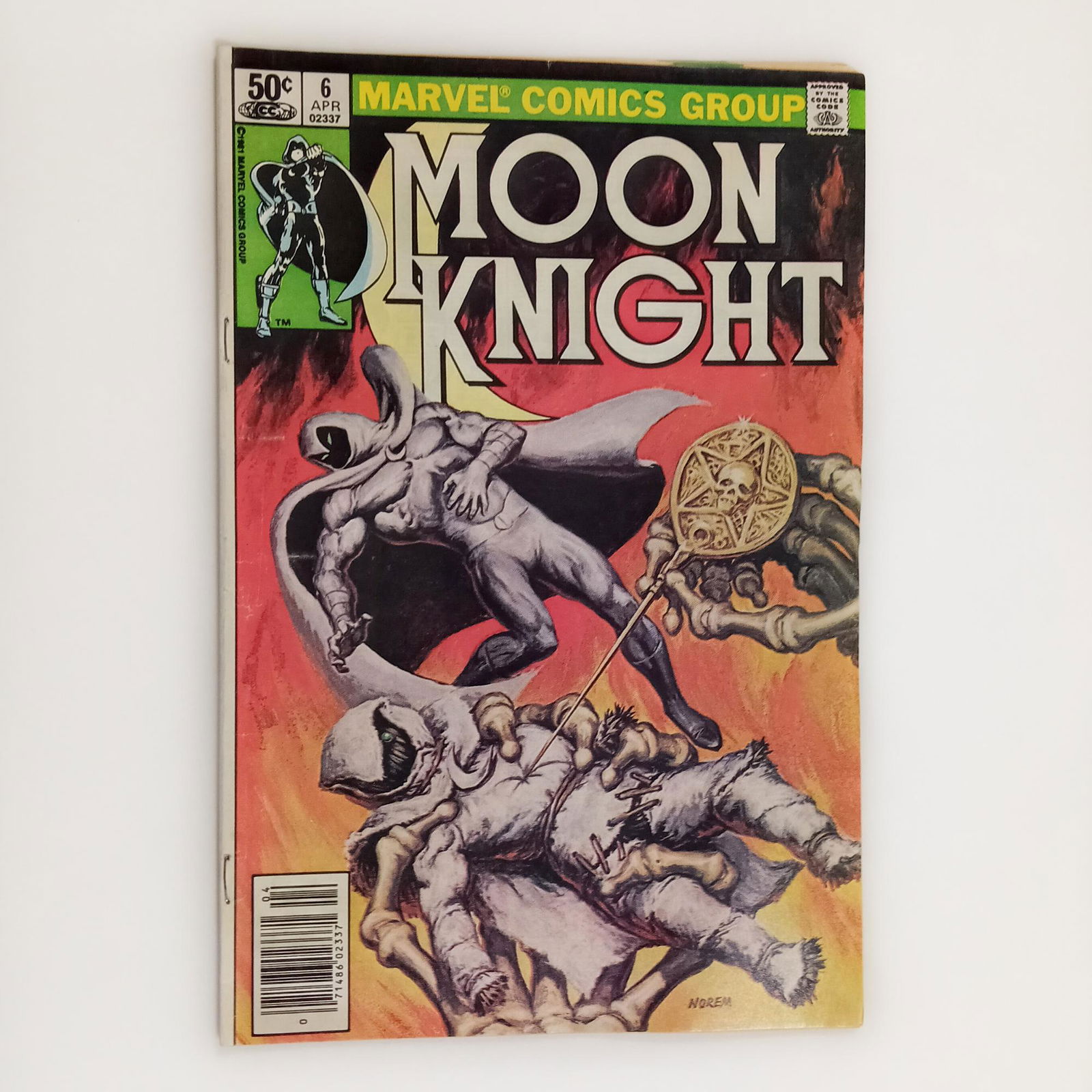 MOON NIGHT #6 1981 comic book Marvel comic group (1 of 3)