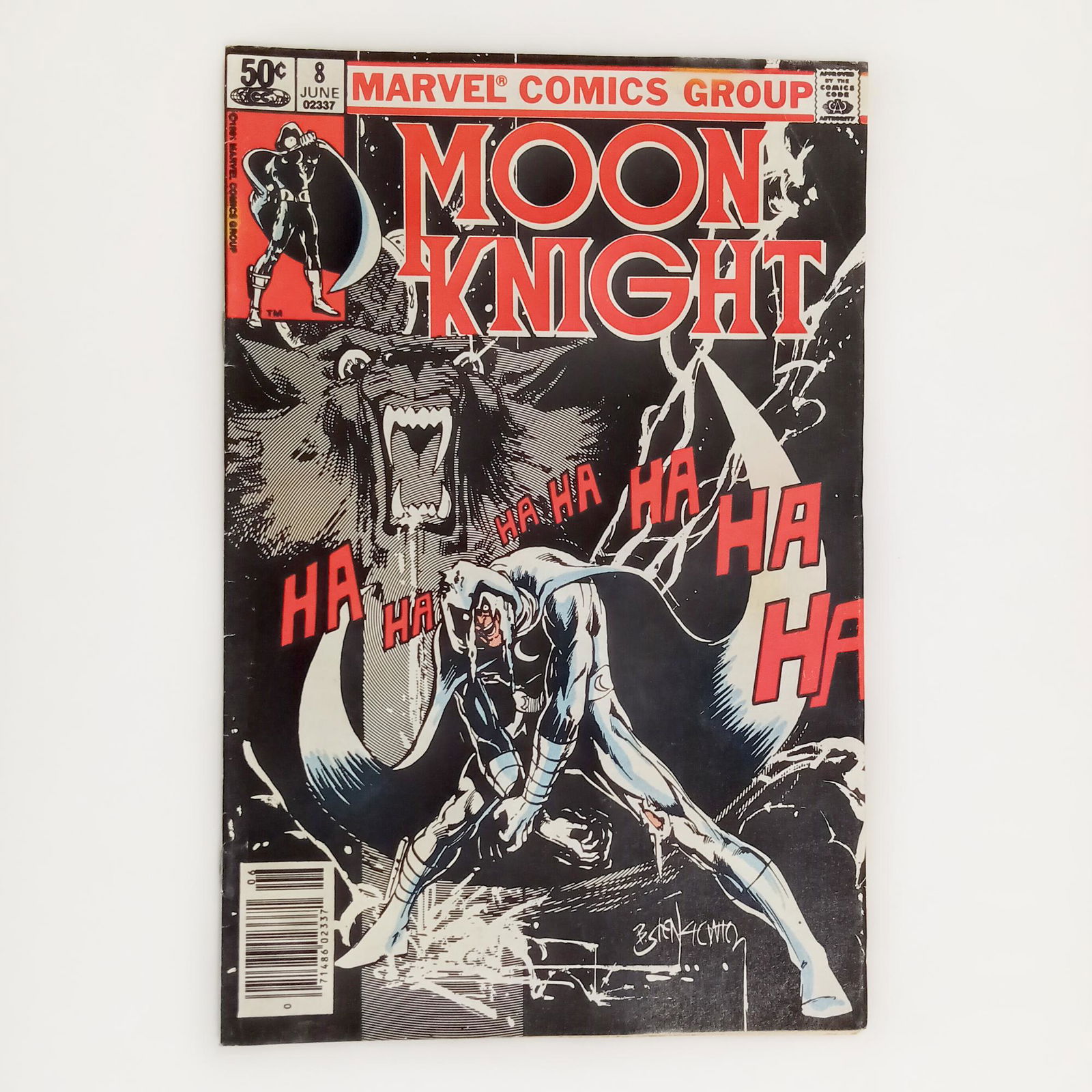 MOON NIGHT #8 1981 comic book Marvel comic group (1 of 3)