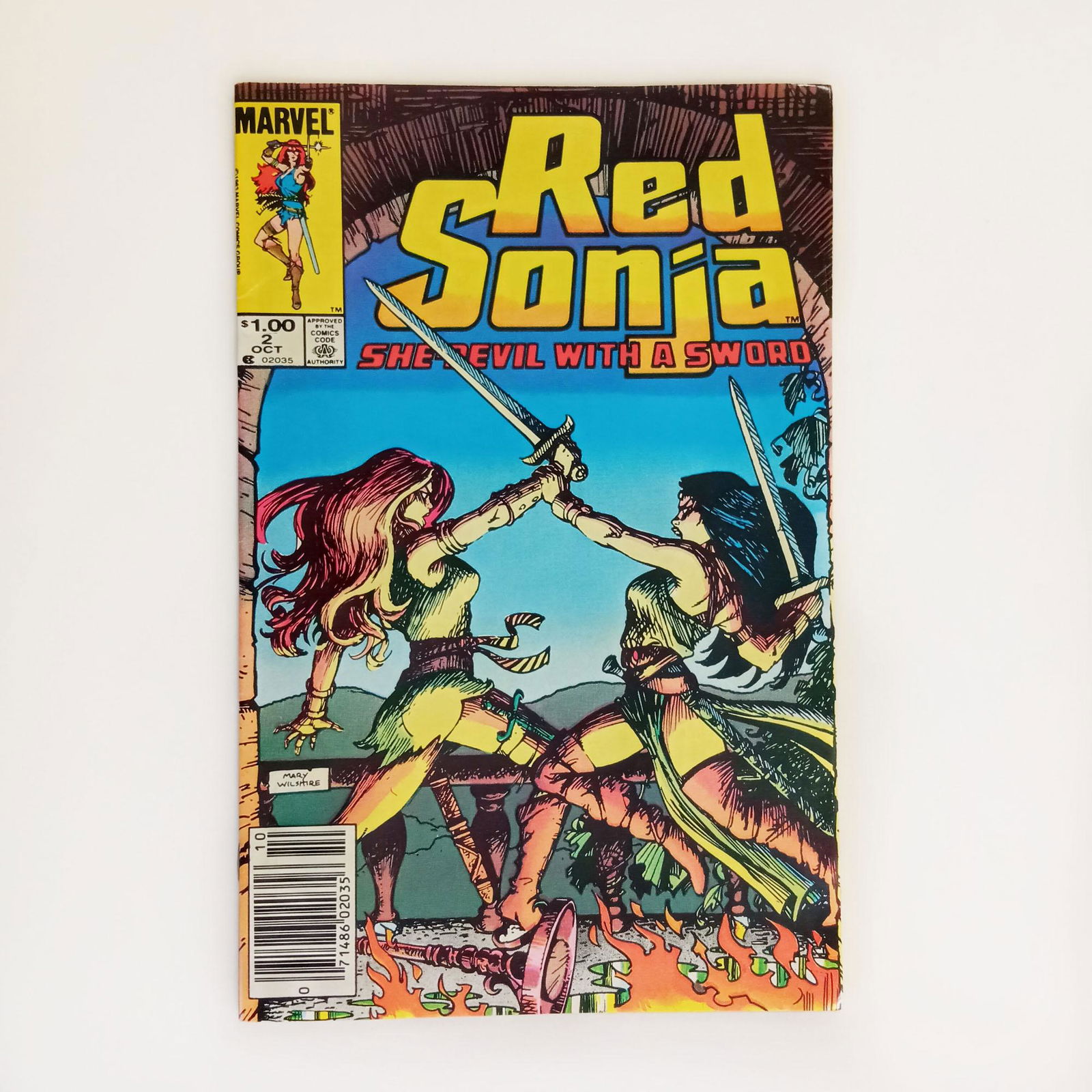 RED SONJA V3 #2 1983 comic book Marvel (1 of 5)