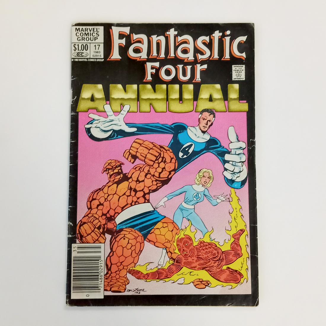 FANTASTIC FOUR ANNUAL #17 1983 comic book Marvel (1 of 5)