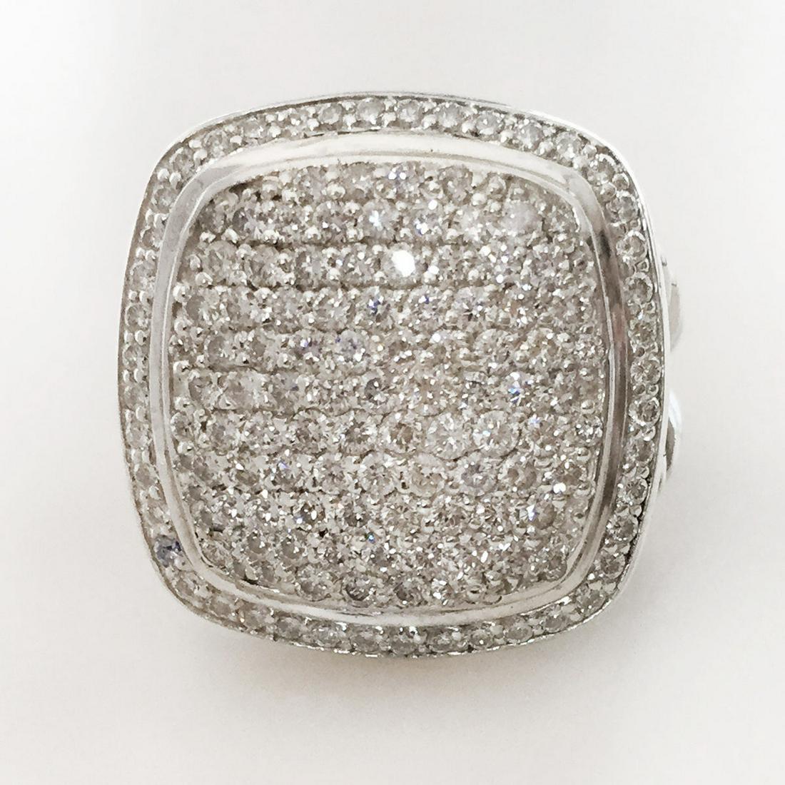 DAVID YURMAN Albion with Pave Diamonds ring, size 7 (1 of 5)