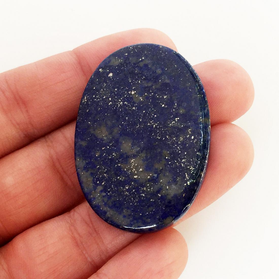 Lapis Lazuli Oval shape flat slab cabochon 76.10 cts (1 of 3)