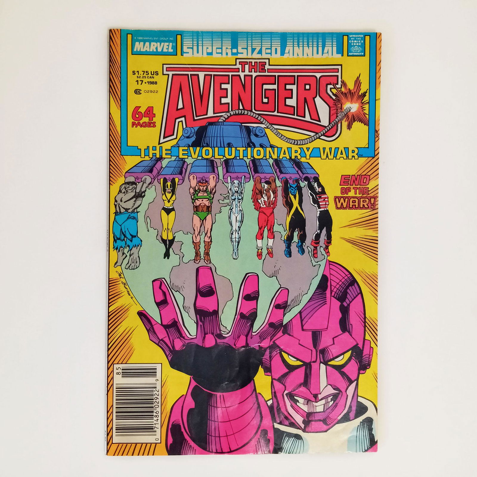 The AVENGERS ANNUAL #17 1988 comic book Marvel (1 of 9)