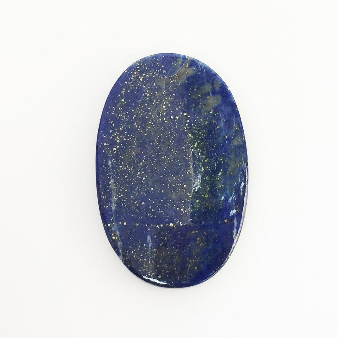 Lapis Lazuli Oval shape flat slab cabochon 76.12 cts (1 of 3)