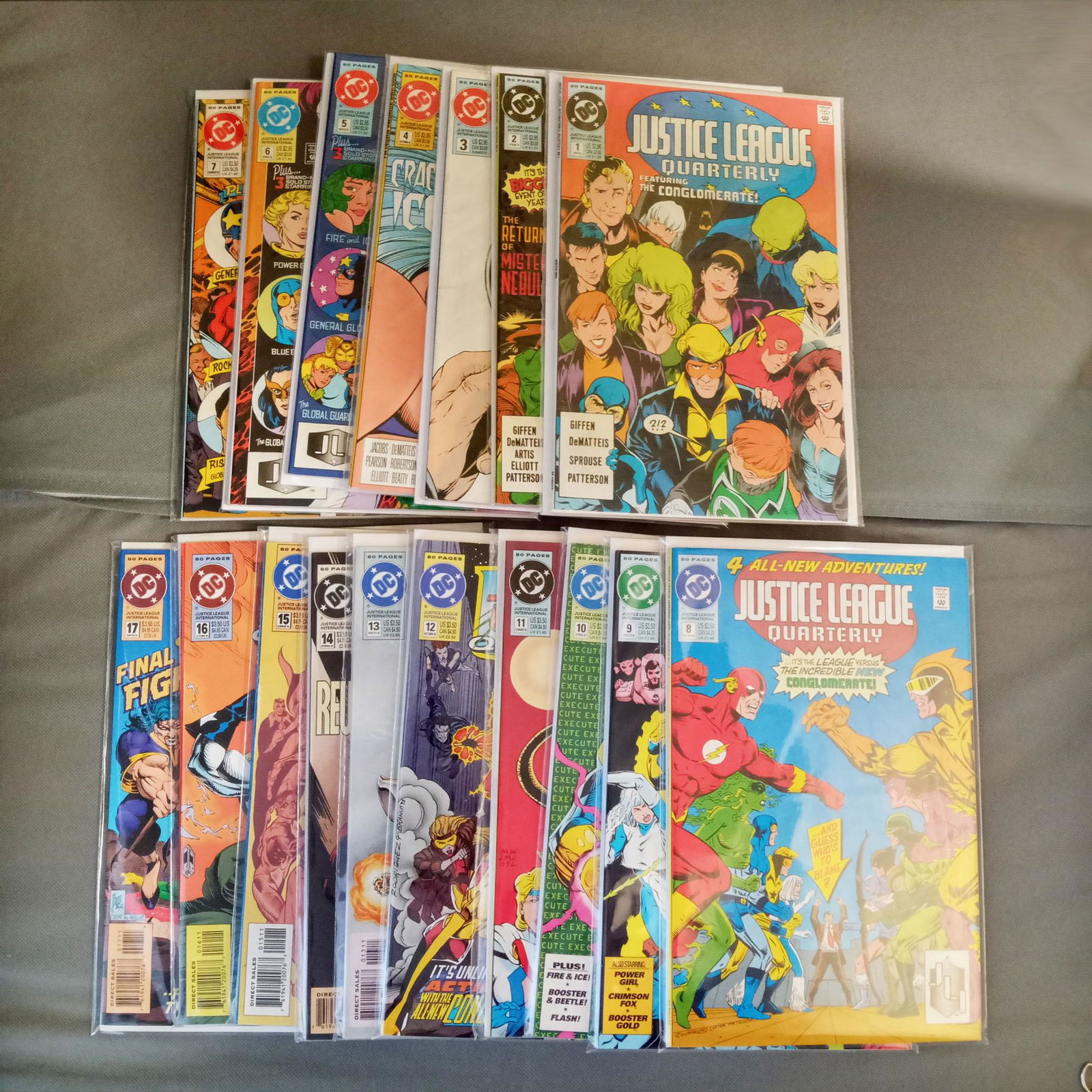 17 JUSTICE LEAGUE QUARTERLY #1-17 DC Comic books (1 of 1)