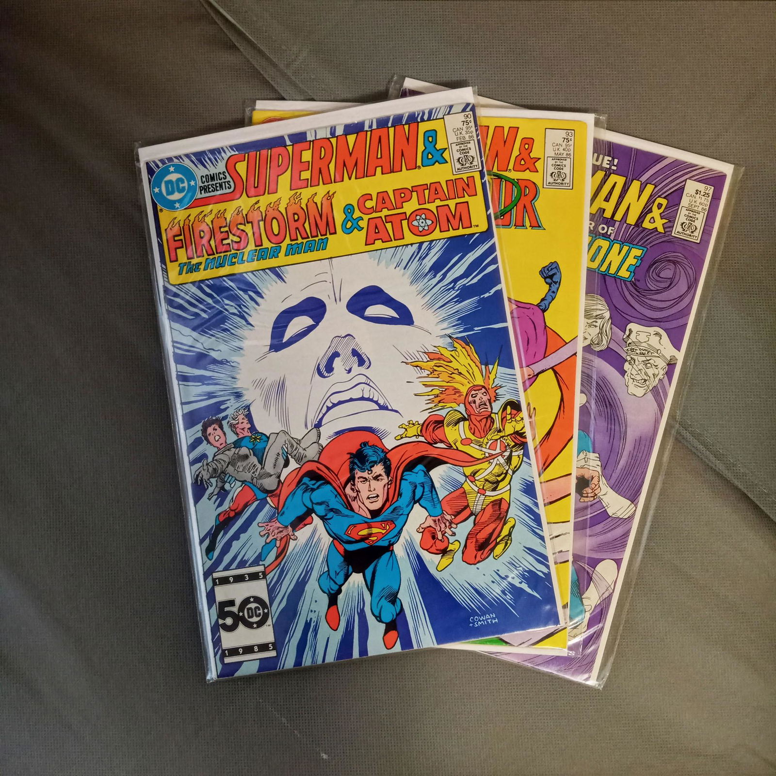 3 DC Comics Present SUPERMAN and … #90, 93,97 comics (1 of 2)