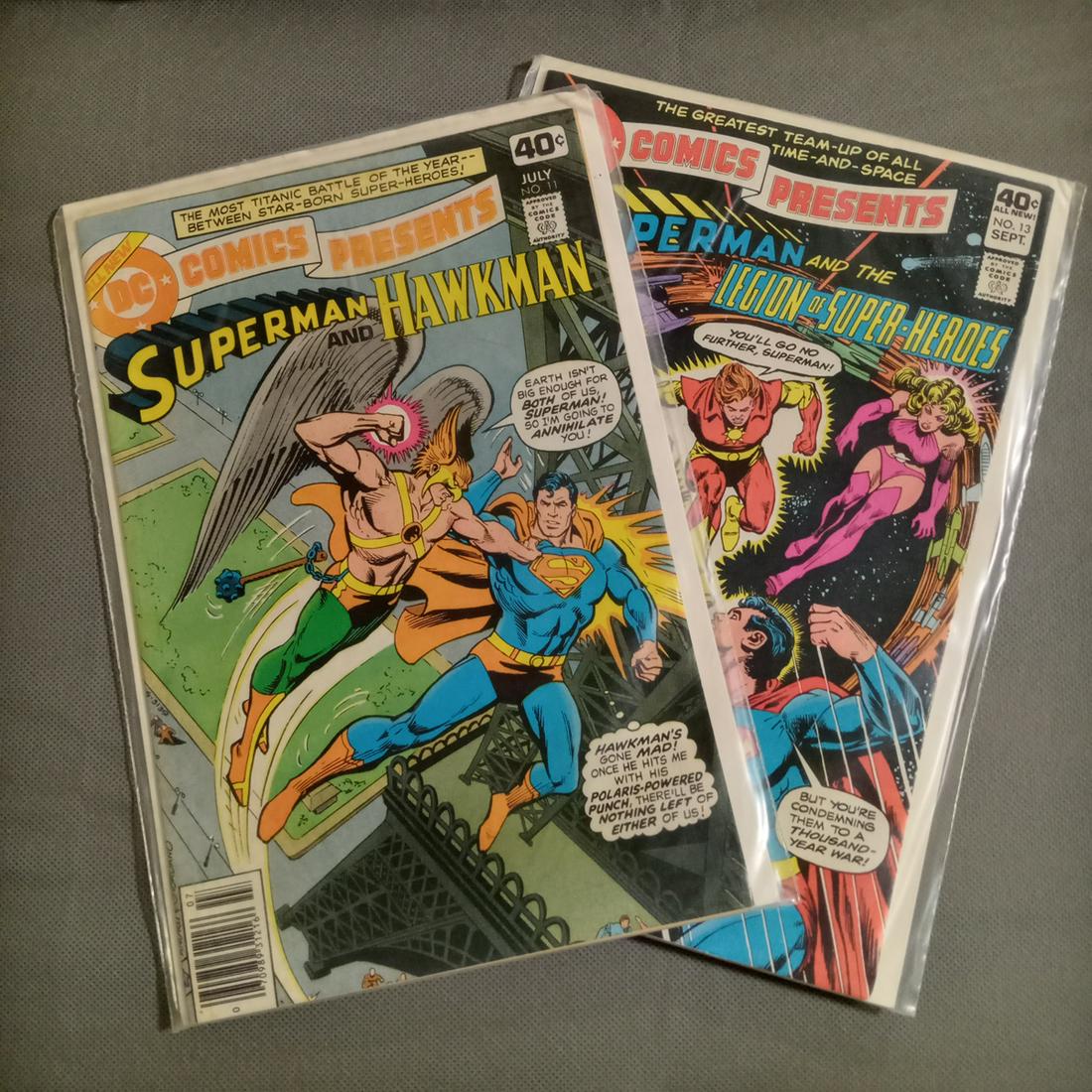 2 DC Comics Present SUPERMAN and … #11, 13 comic books (1 of 3)