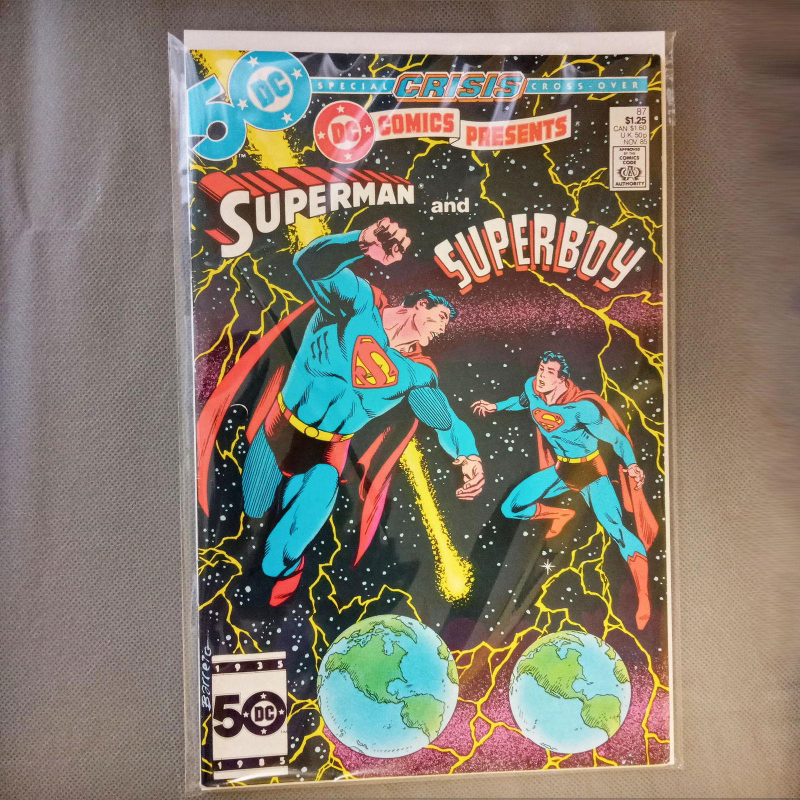DC Comics Present SUPERMAN and … #87 DC comic book (1 of 1)