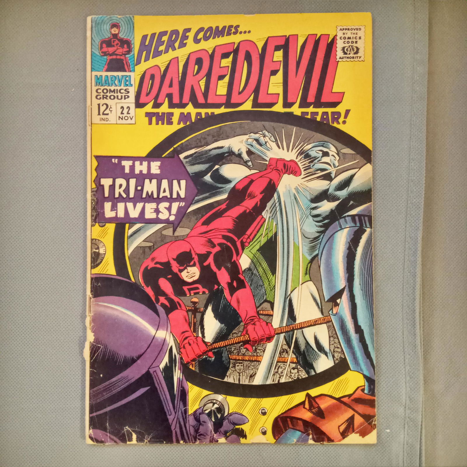 DAREDEVIL #22 1966 MARVEL Silver age comic books (1 of 6)