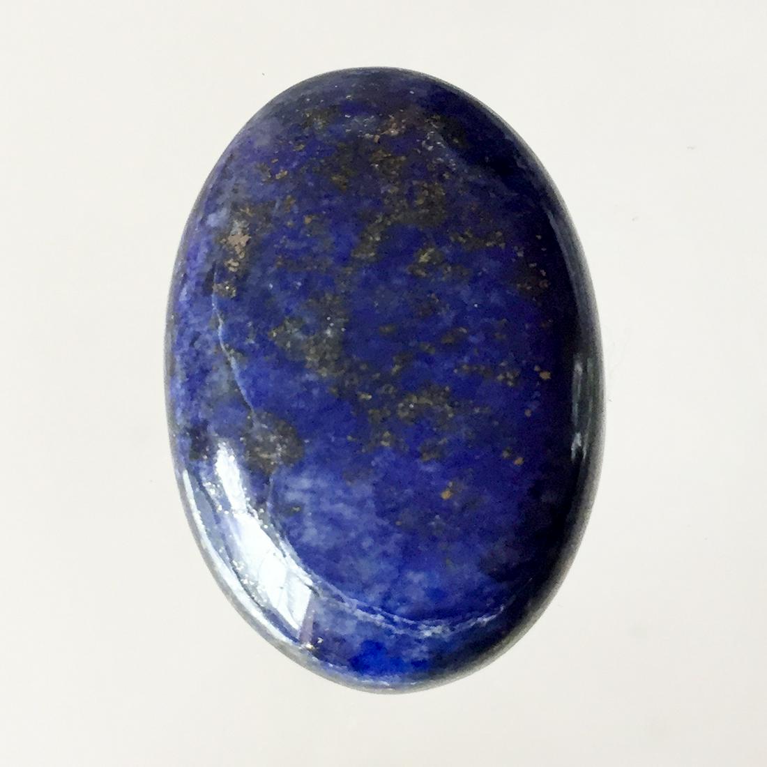 Oval shape Lapis cabochon, weight 76.98 cts (1 of 3)