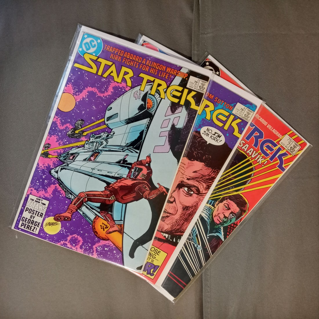Lot of 3 STAR STREK #2 6 7 1984 DC Comic books (1 of 2)