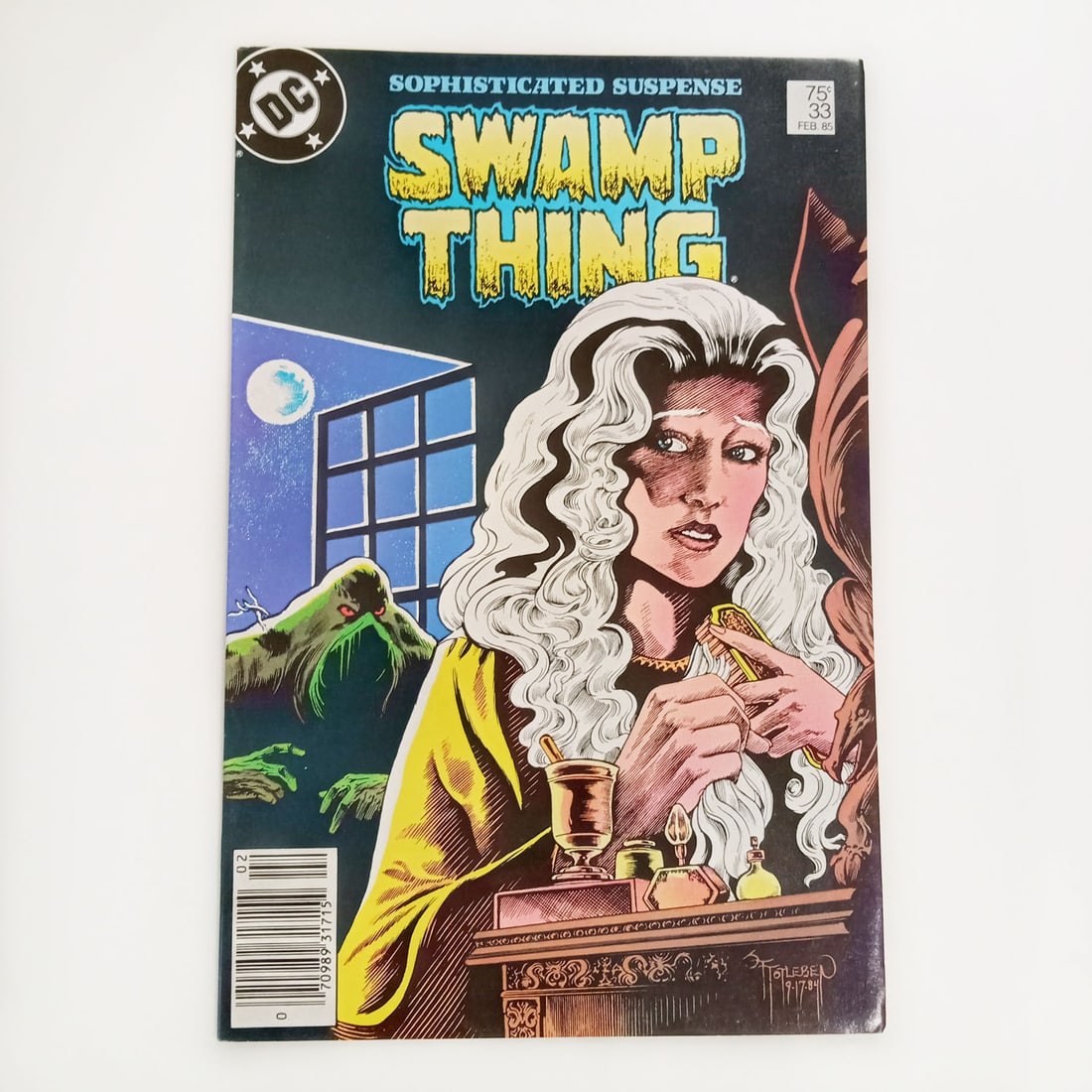 SWAMP THIN #33 1985 DC comic book (1 of 3)