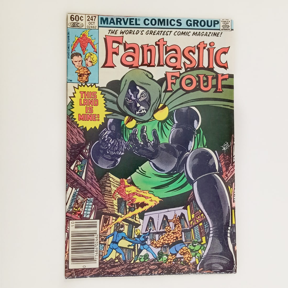 FANTASTIC FOUR #247 1982 comic book Marvel (1 of 3)