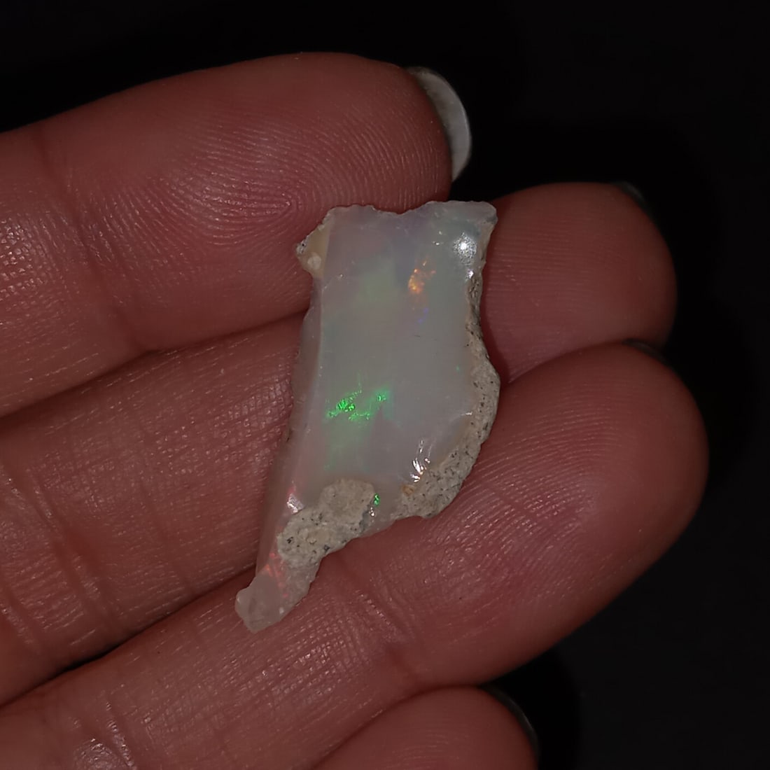 Raw rough free shape Welo Opal, weight 9.18 cts (1 of 9)