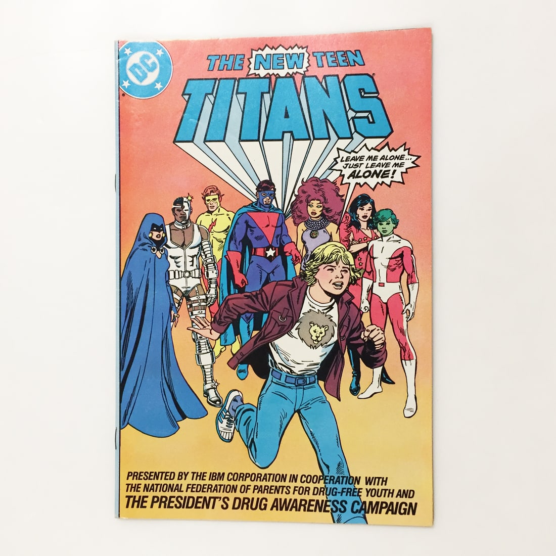 THE NEW TEEN TITANS Drug Awareness Campaign 1983 DC (1 of 3)