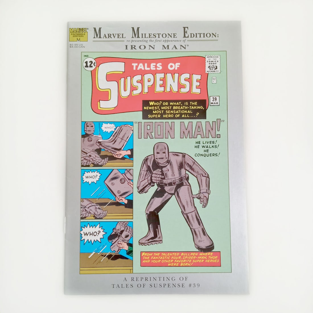TALES OF SUSPENSE #39 1963 1994 REPRINT Marvel (1 of 4)