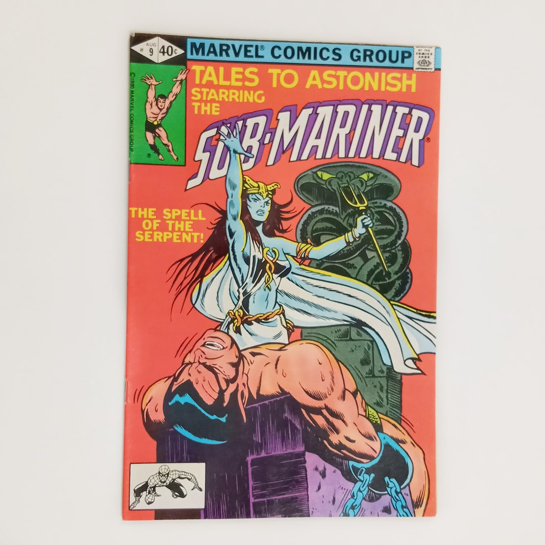 SUB-MARINER #9 Vol.2 1980 comic book Marvel (1 of 4)
