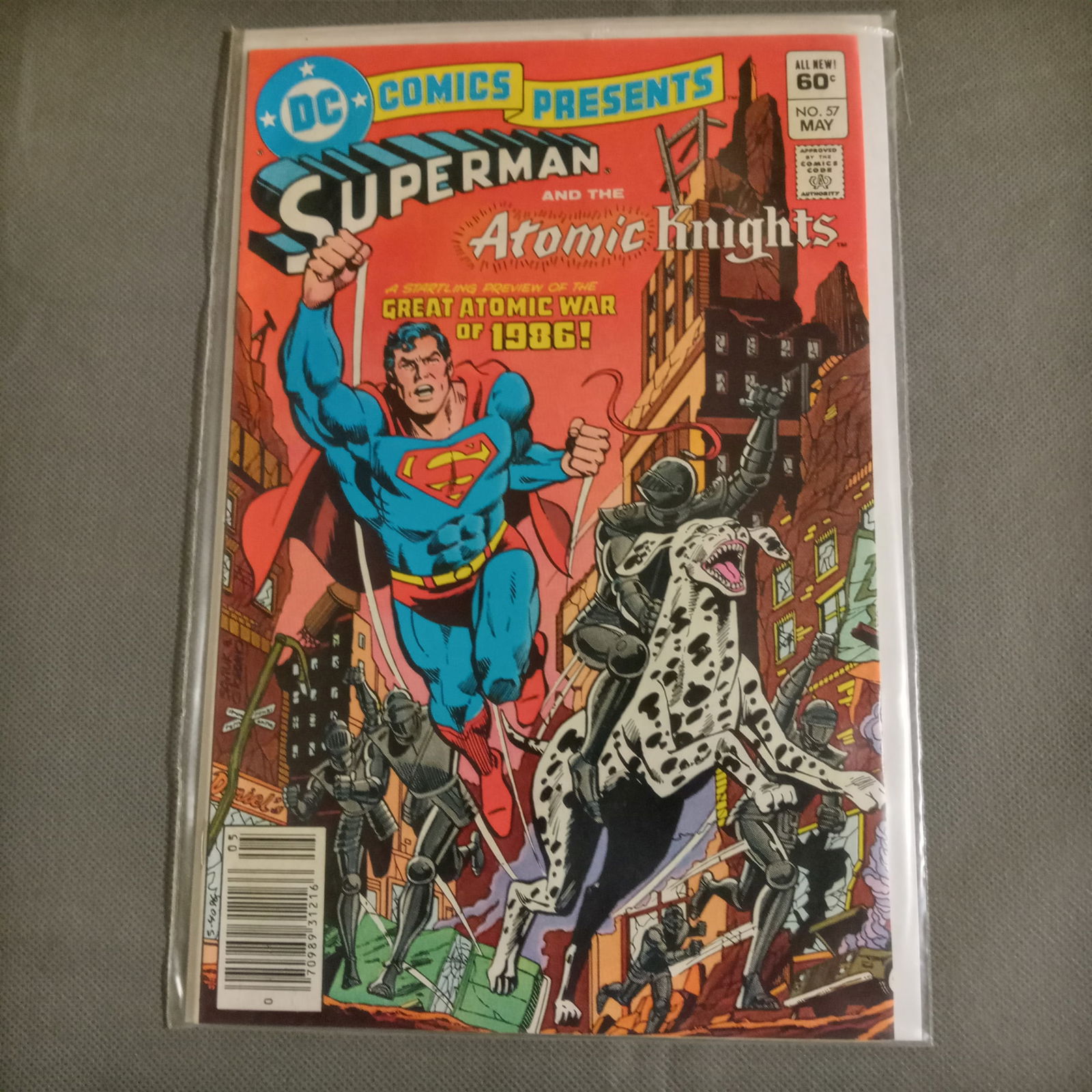 DC Comics Present SUPERMAN ATOMIC KNIGHTS #57 comics (1 of 1)