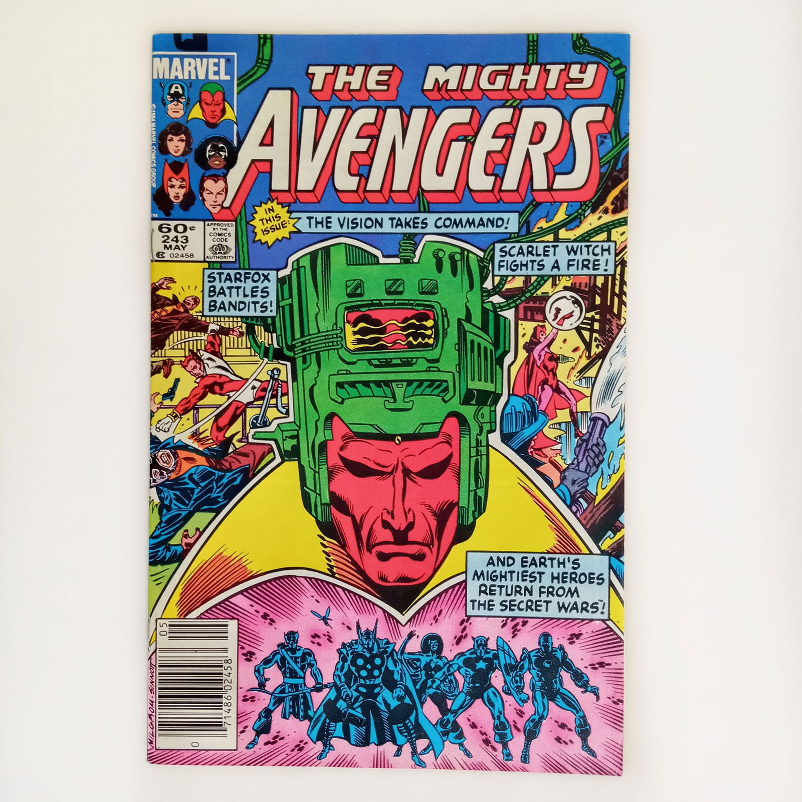 AVENGERS #243 1984 comic book Marvel (1 of 5)