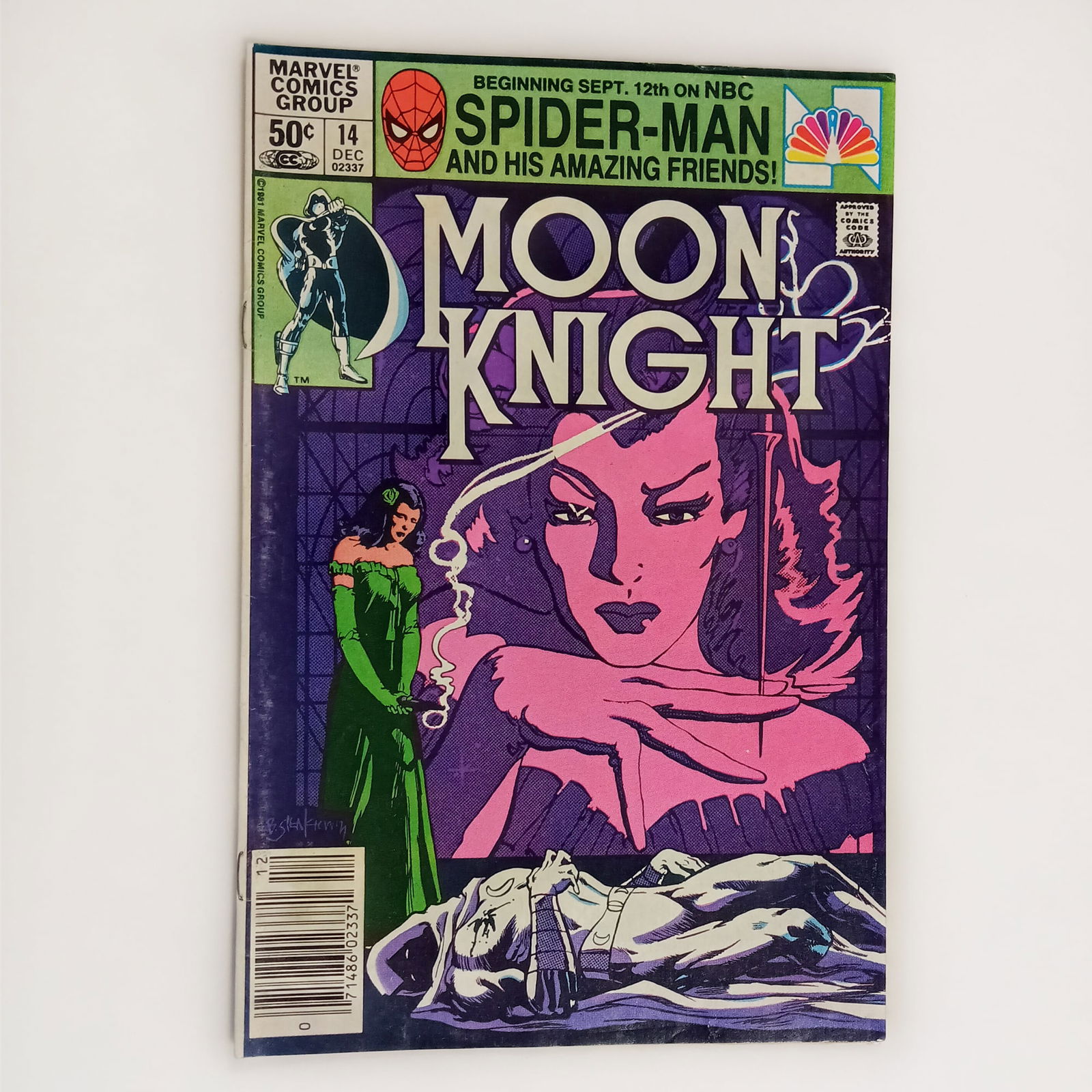 MOON NIGHT #14 1981 comic book Marvel comic group (1 of 3)