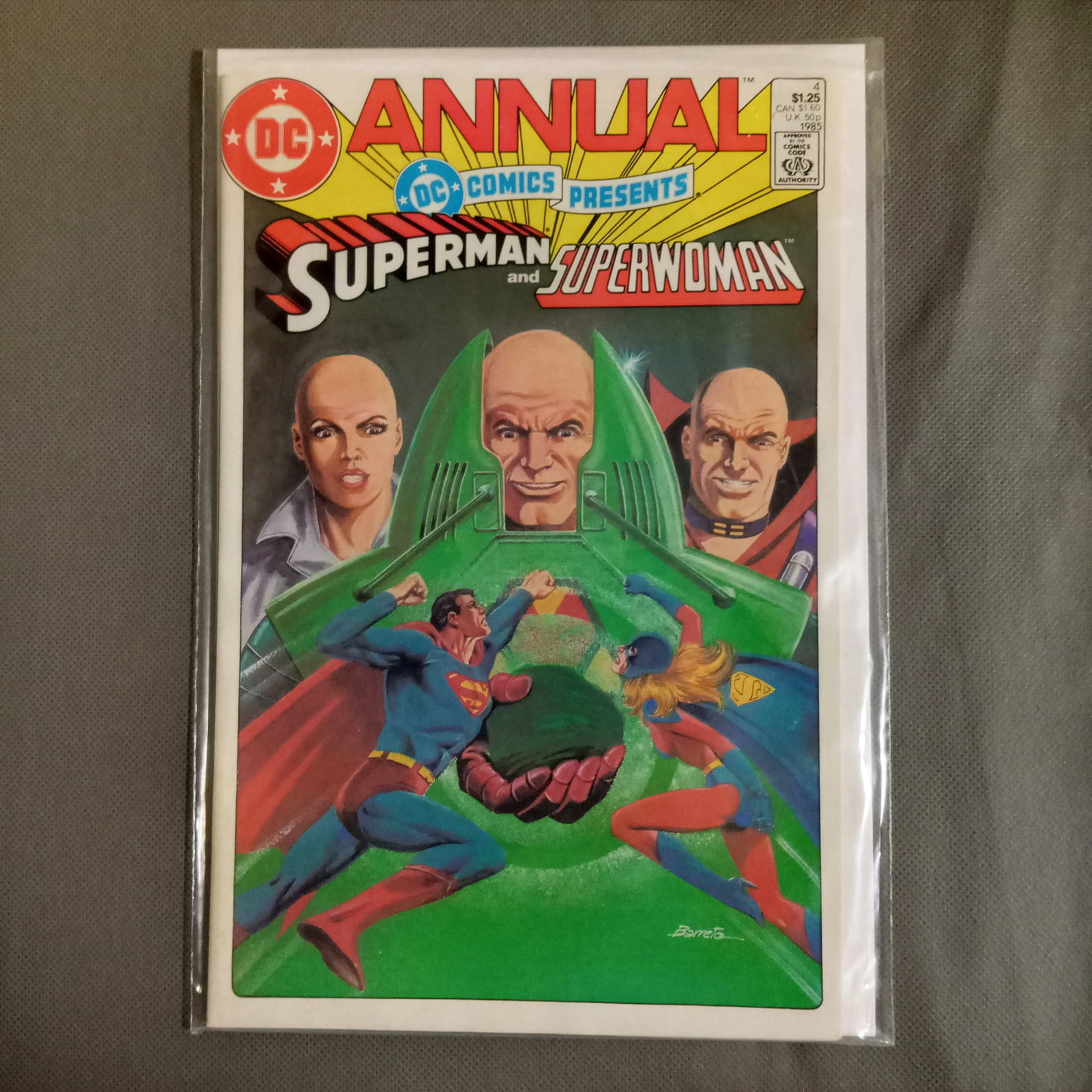 DC Comics Present SUPERMAN SUPERWOMAN annual #4 comics (1 of 1)