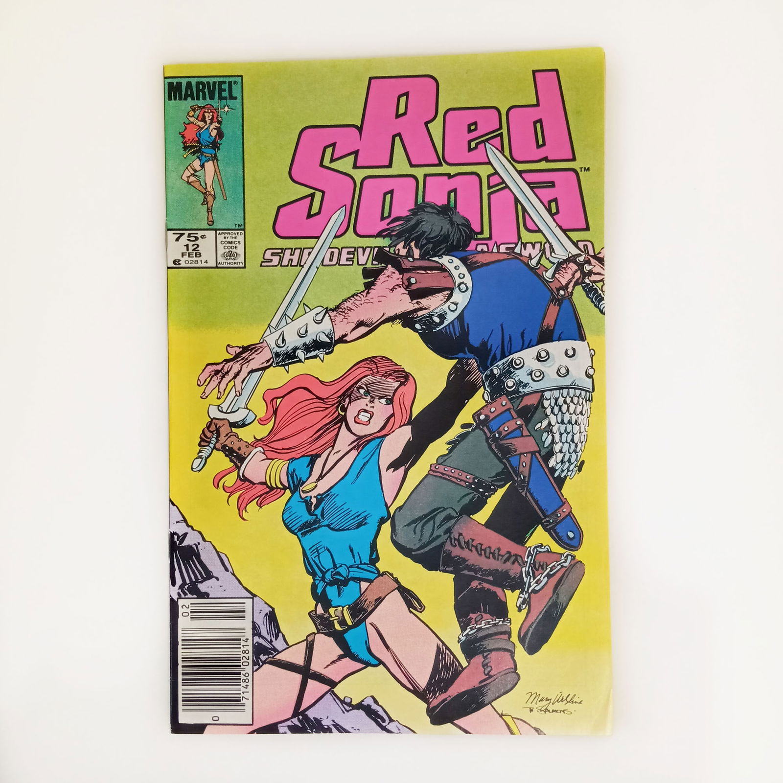 RED SONJA V3 #12 1986 comic book Marvel (1 of 5)