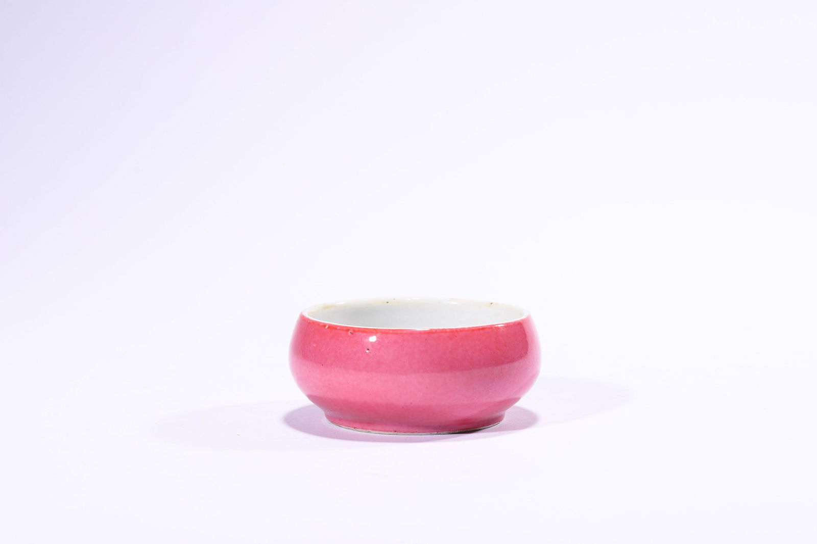 A Pink Enamelled Water Pot, Tongzhi Mark (1 of 3)