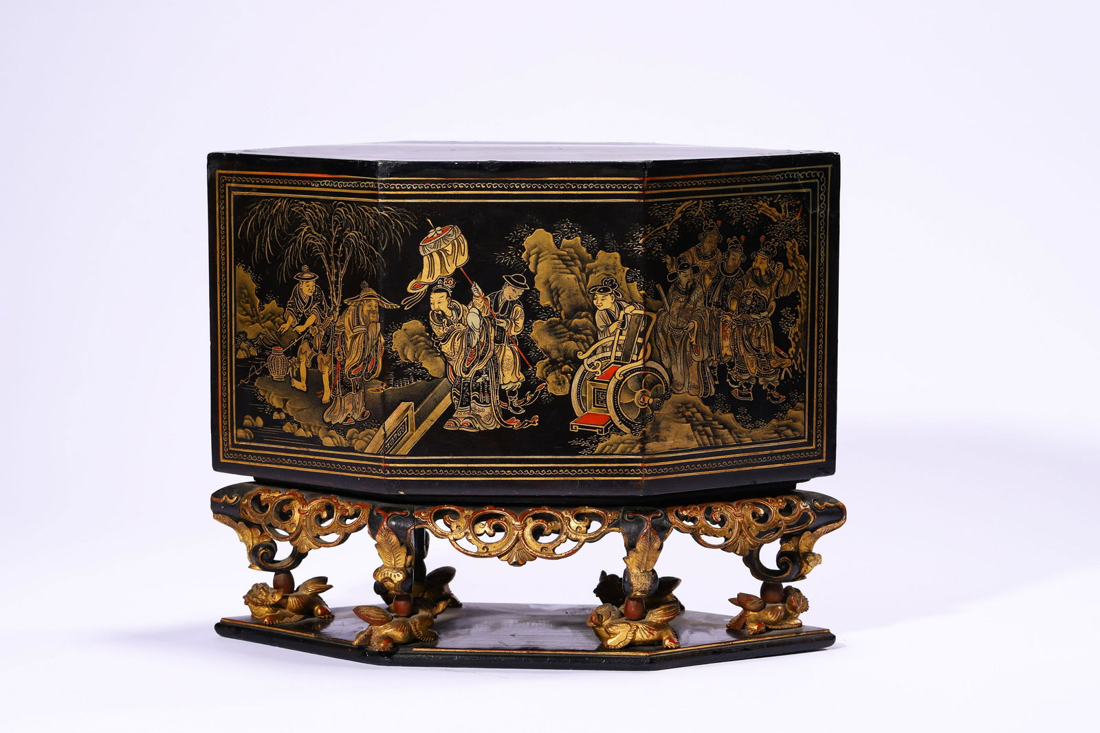 A Gilted Lacquer Box (1 of 3)