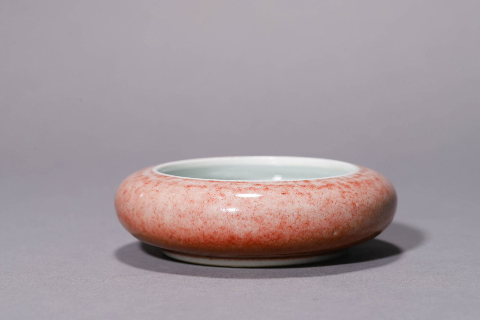 A Peach Bloom Glazed Brush Washer, Kangxi Mark (1 of 4)