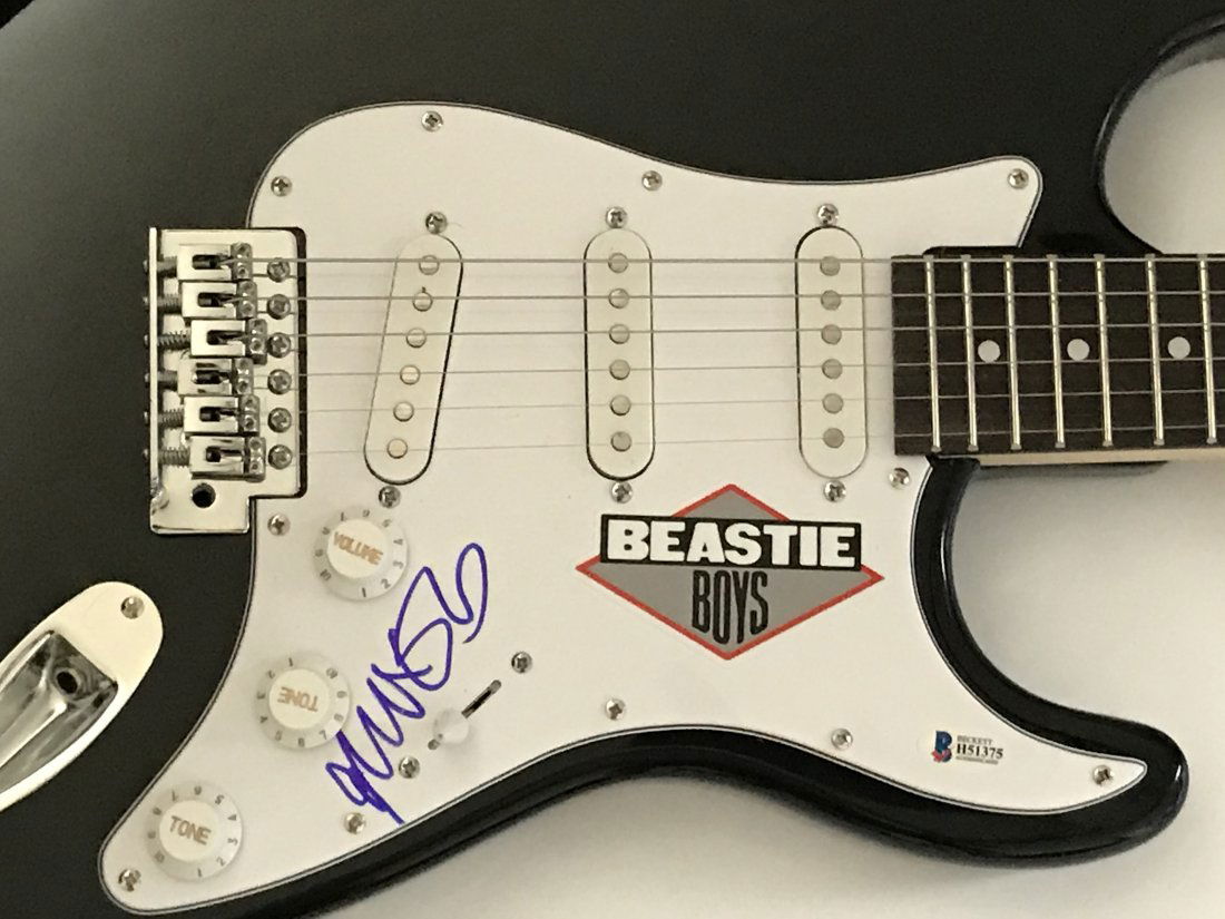 Beastie Boys Mike D Signed Guitar w/BAS COA (1 of 8)