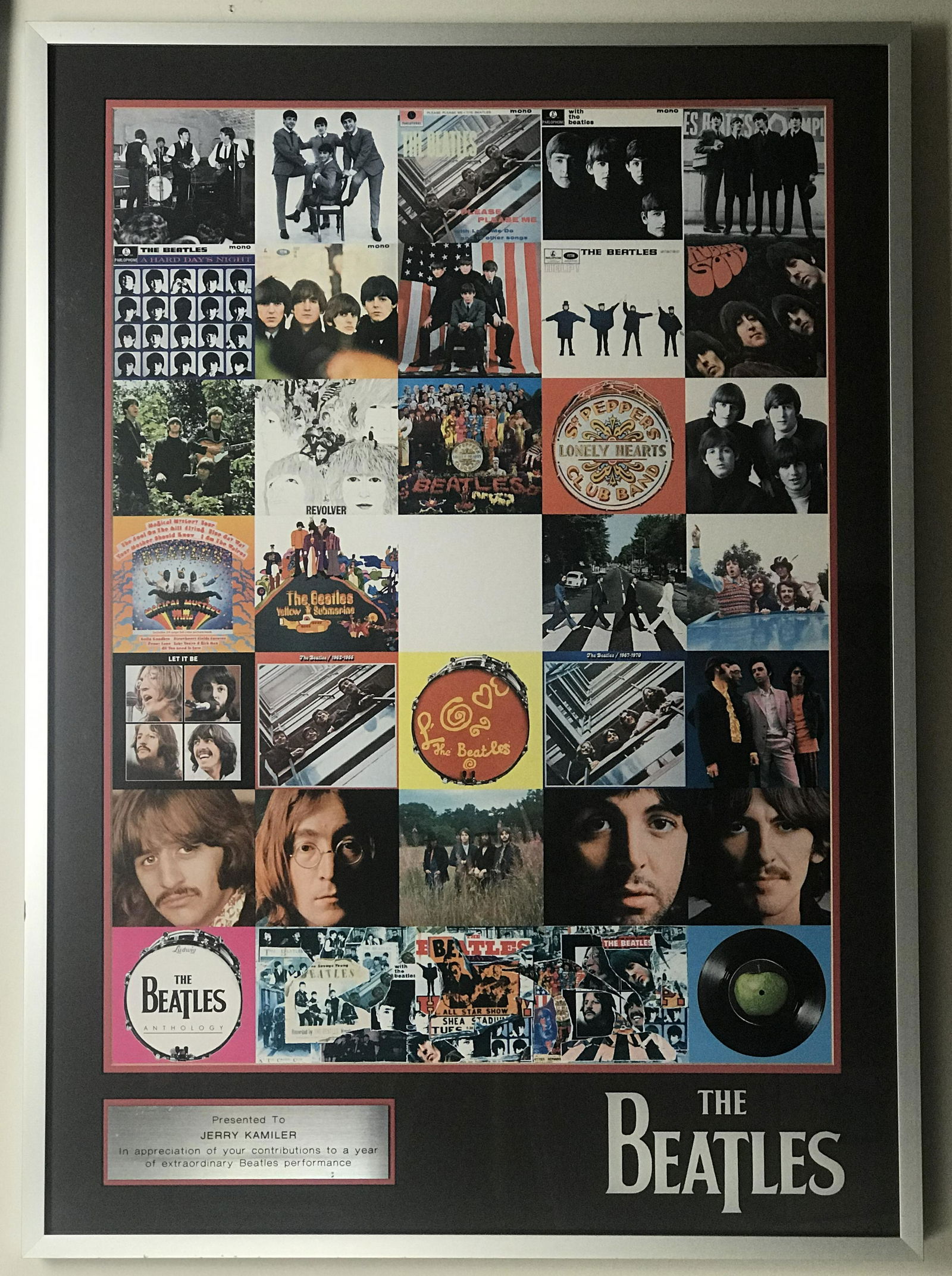 Beatles Capitol Multi-Album Promo Poster - Framed (1 of 7)