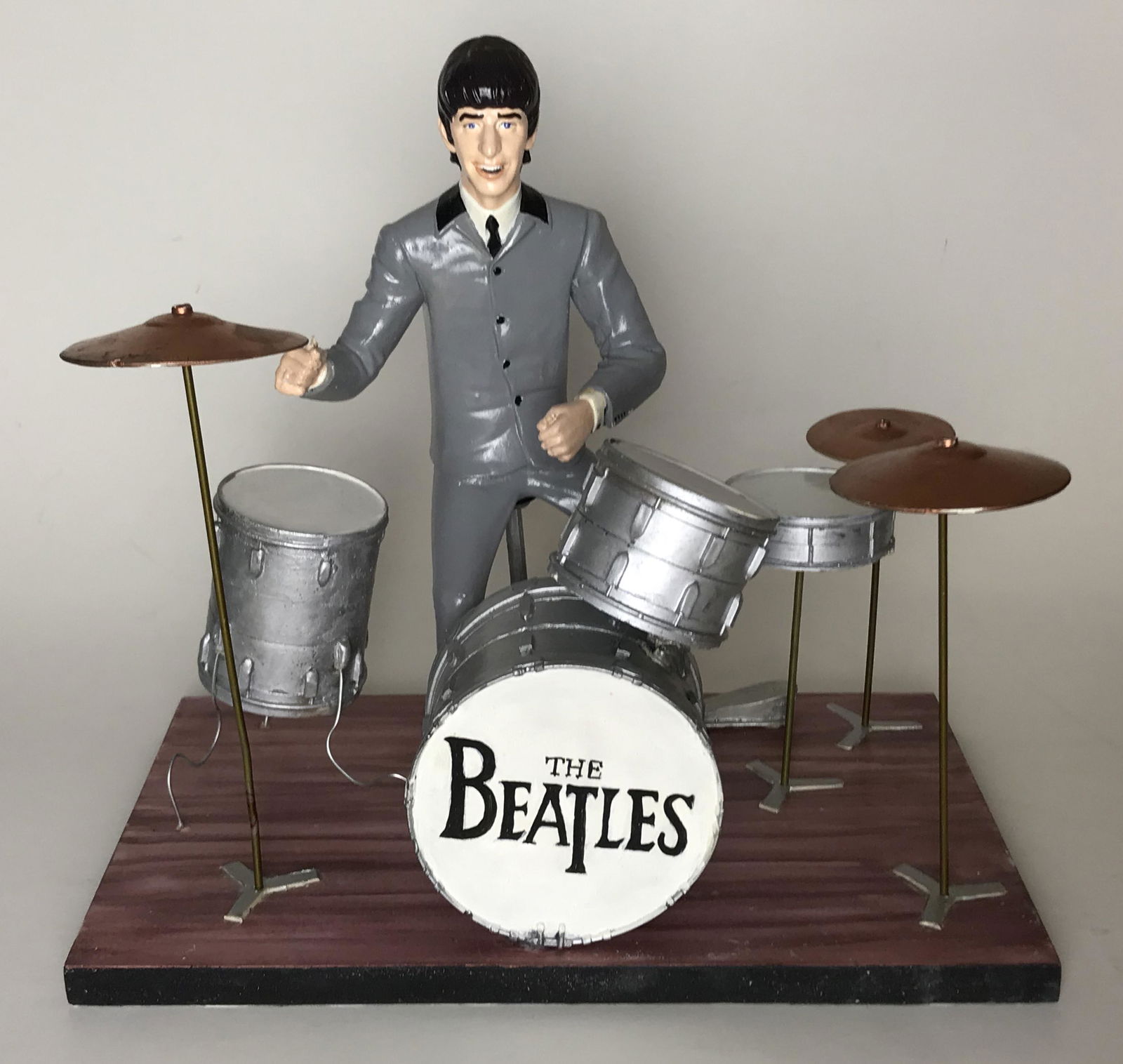 Beatles Ringo & Drumset Figurine - Vintage (1 of 3)