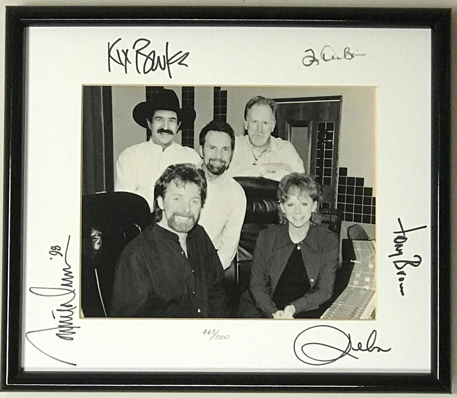 Brooks & Dunn, Reba McEntire +2 Autographed Photo (1 of 8)