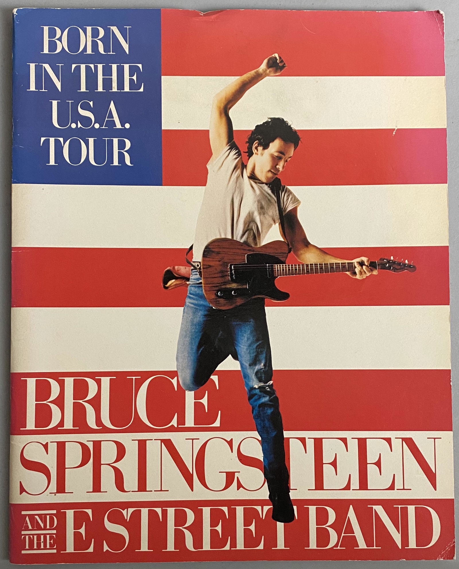Bruce Springsteen Born In The USA 1984 Tour Program (1 of 3)