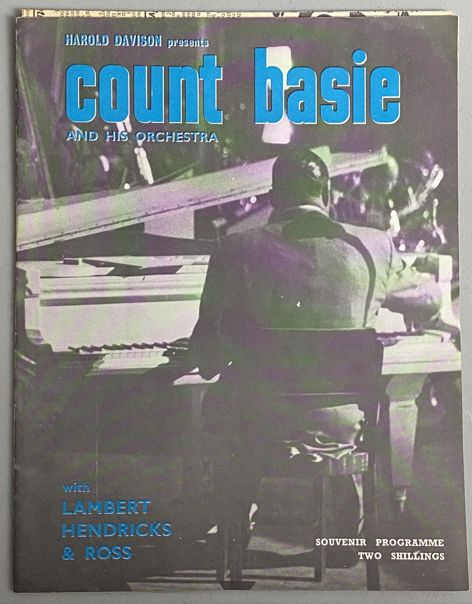 Count Basie 1962 UK Tour Program with Extras (1 of 4)
