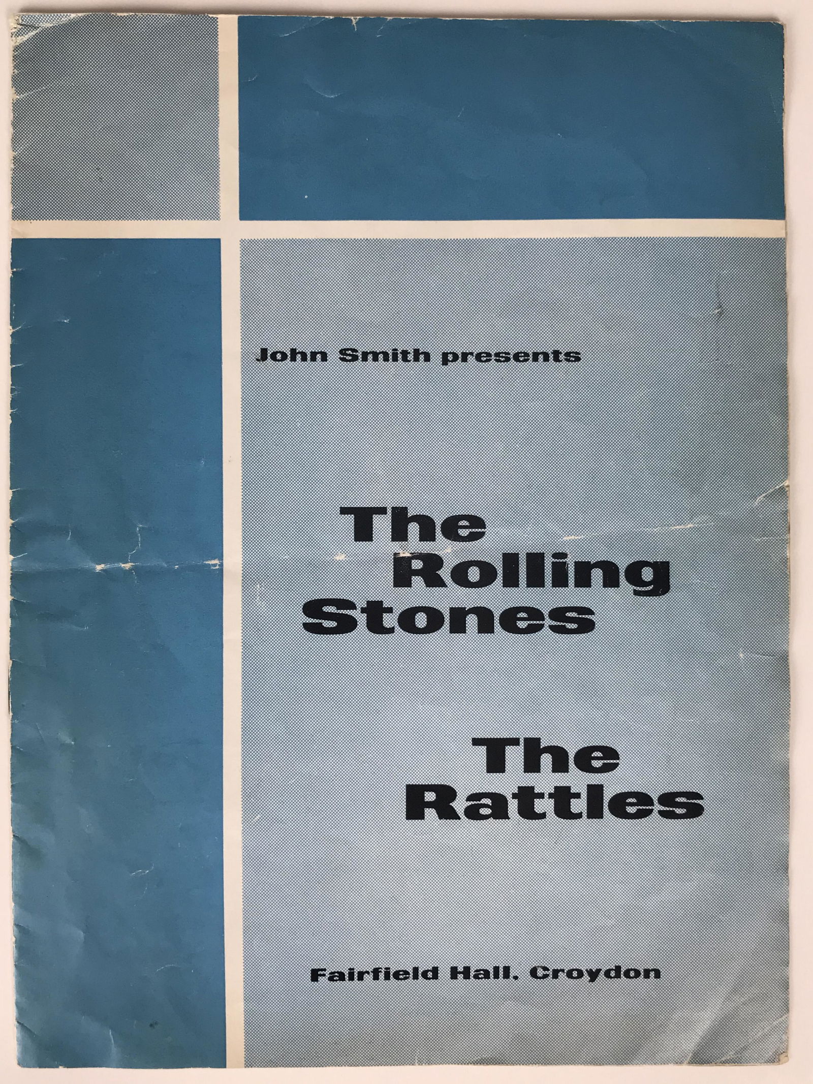 Rolling Stones 1964 Concert Program Owned by Bill Wyman (1 of 4)