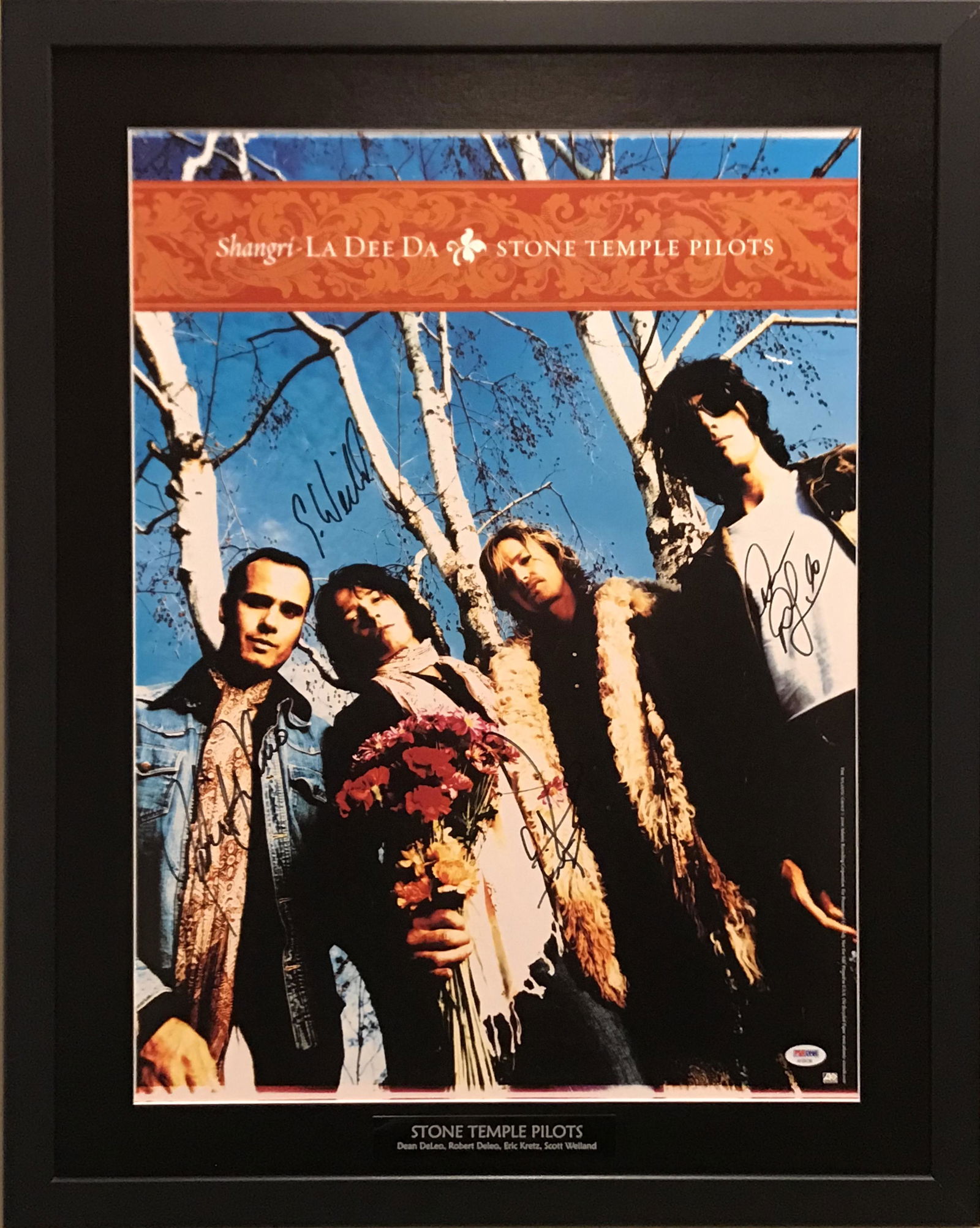 Stone Temple Pilots Autographed Poster w/PSA LOA (1 of 8)