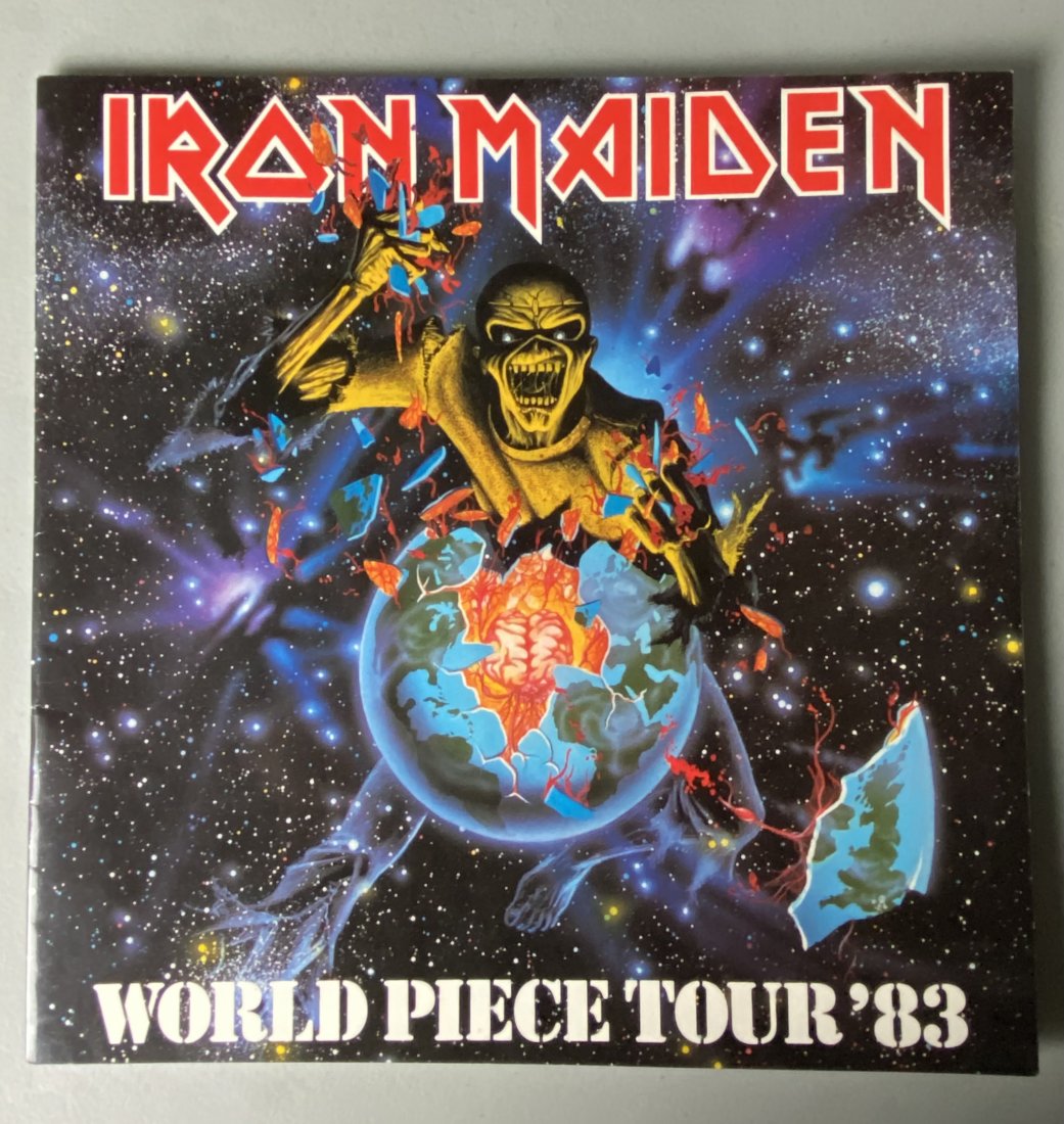 Iron Maiden 1983 World Piece Concert Tour Program (1 of 3)