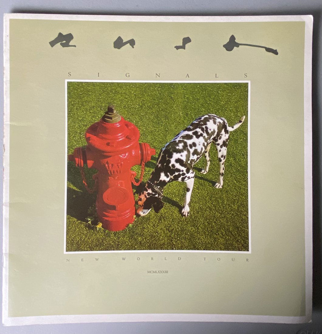 Rush 1982 New World Concert Tour Program (1 of 3)